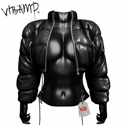 VB. Chloe Puffer Black