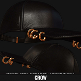[BL] Hex baseball hat // crow