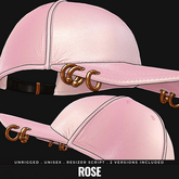 [BL] Hex baseball hat // rose
