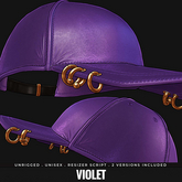 [BL] Hex baseball hat // violet