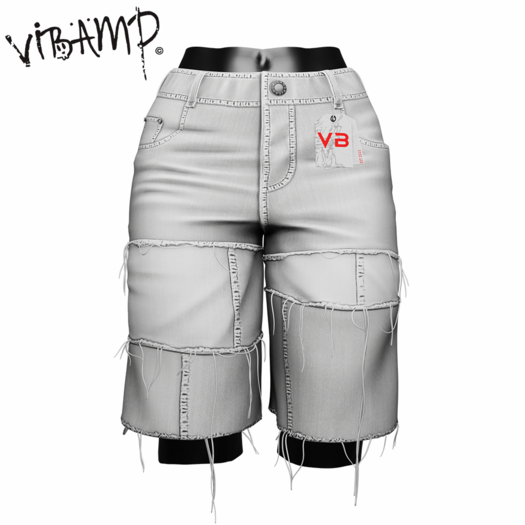 VB. Sally Shorts White