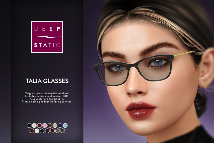 Talia Glasses by DEEP STATIC