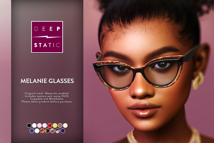 Melanie Glasses by DEEP STATIC
