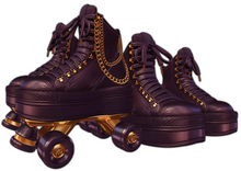 [BL] Rio roller skates // plum
