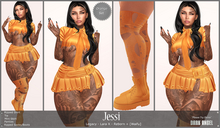 Dark Angel : Jessi Set - Orange [Legacy - Lara X - Reborn|Waifu]