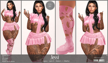 Dark Angel : Jessi Set - Pink [Legacy - Lara X - Reborn|Waifu]