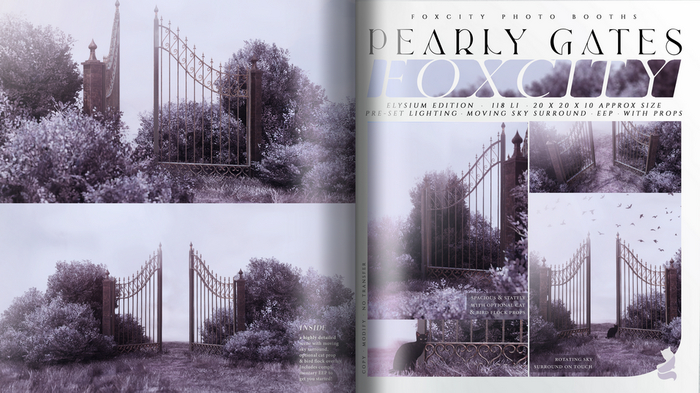 FOXCITY. Photo Booth - Pearly Gates (Elysium)