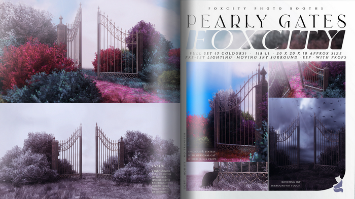 FOXCITY. Photo Booth - Pearly Gates (Full Set)