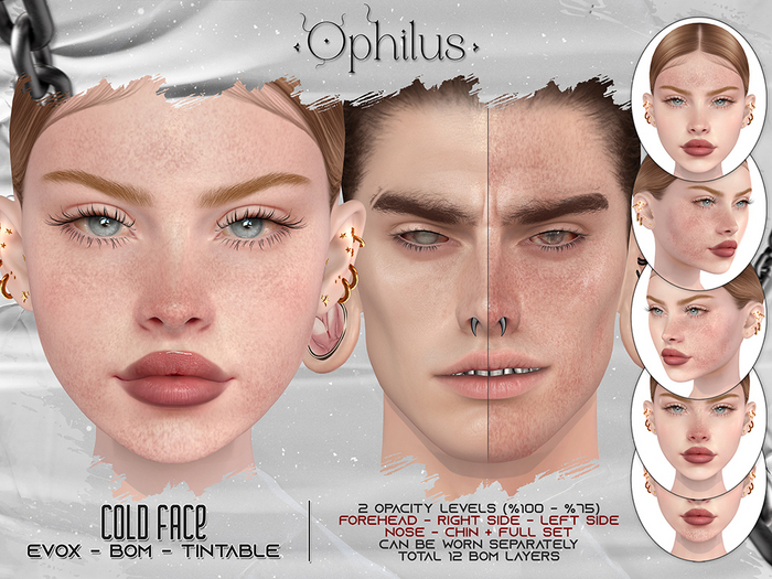 - Ophilus - Cold Face - Tintable (EvoX - Bom)