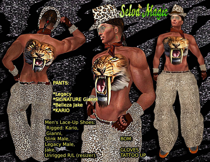 ANIMAL PRINTS_LEGACY_SIGNATURE GIANNI_BELLEZA JAKE_KARIO