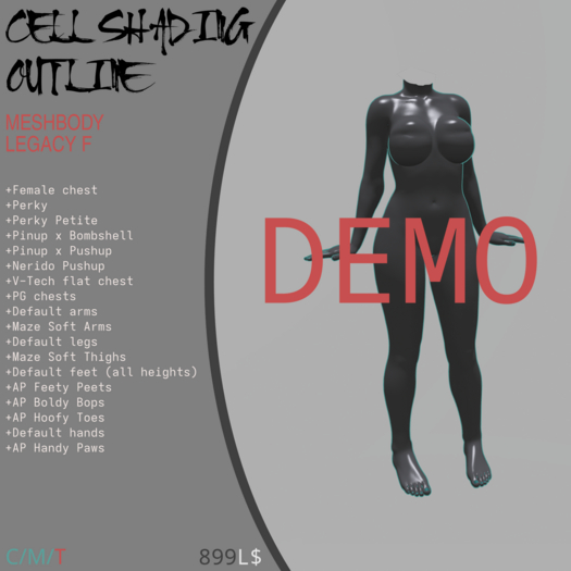 [DEMO] Midori's Stuff - Cell Shading Outline Legacy + Mods