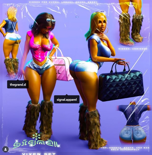 SIGNAL - Vixen Shorts FATPACK