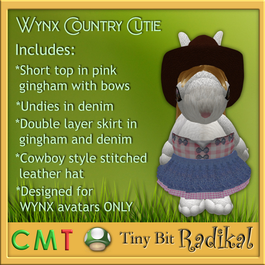 TBRC423 Tiny Country Cutie