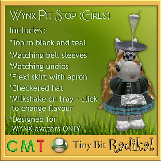 TBRC425 Pit Stop Tiny (Girls)