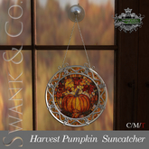 Swank & Co. Harvest Pumpkin Suncatcher