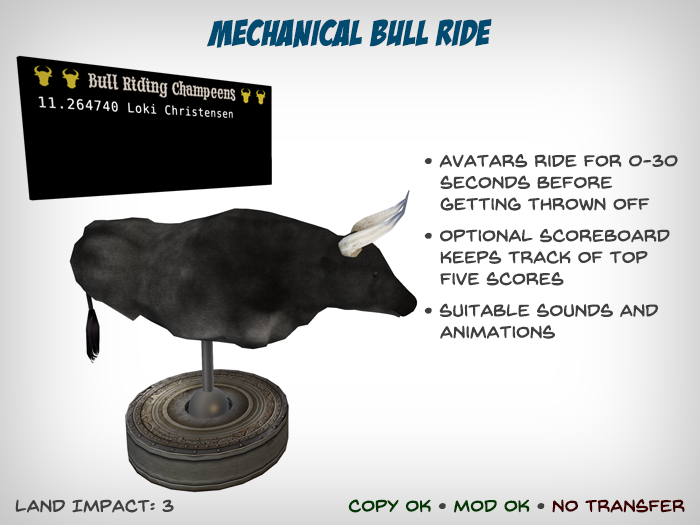 Mechanical Bull Ride