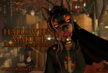 .:[N]:. Hallo-Liner // Halloween Makeup for Espen