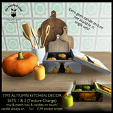 tms autumn kitchen decor 1 & 2 (Green) FATPACK PLUS *ADD*