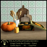 tms autumn kitchen decor 2 (Green) *ADD*
