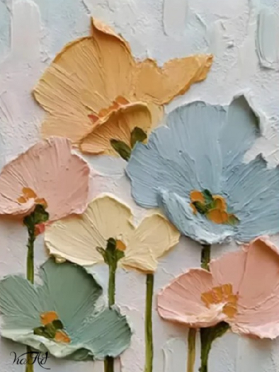 Flower Abstract Wall Art