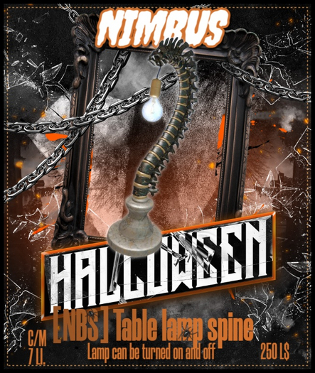 [NBS] Table lamp spine