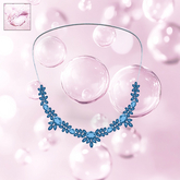 Blue Gemstones Necklace