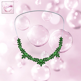 Green Gemstones Necklace