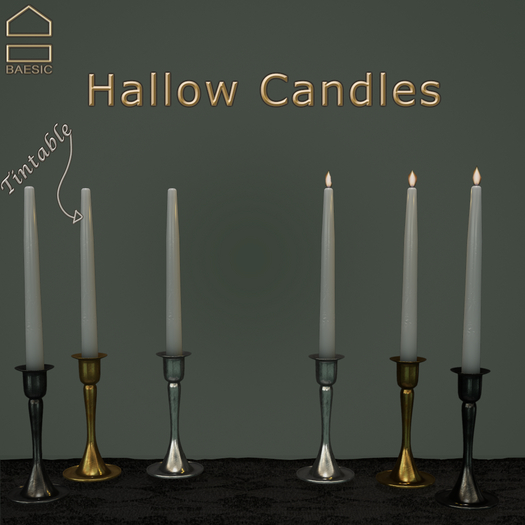 Baesic. Hallow Candle Set