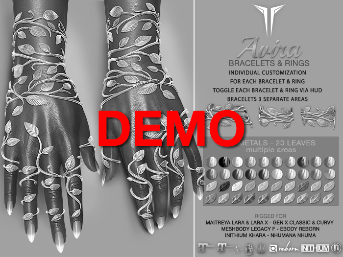 **RE** Avira Bracelets & Rings - DEMO