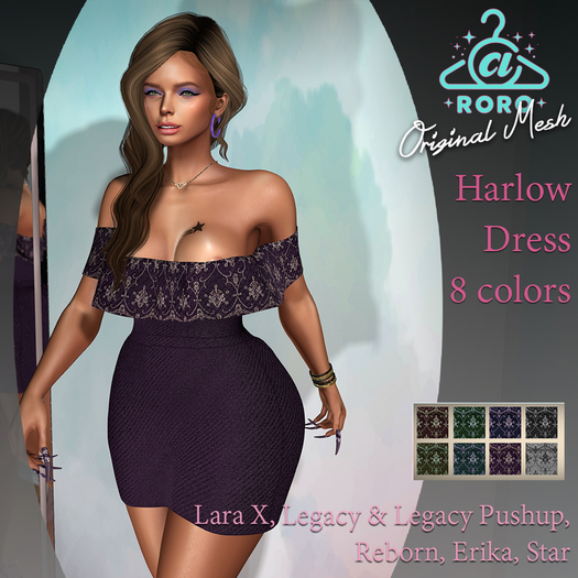 @rOrO Harlow Dress Unpack Me