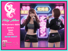 [F.M] KRM jersey skirt