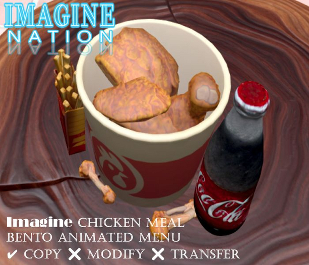 Imagine Chicken & Fries Dinner