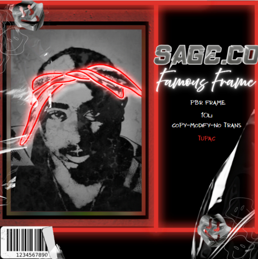 $.co// Famous Frame (Tupac)