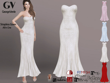 GV21747 Strapless Gown
