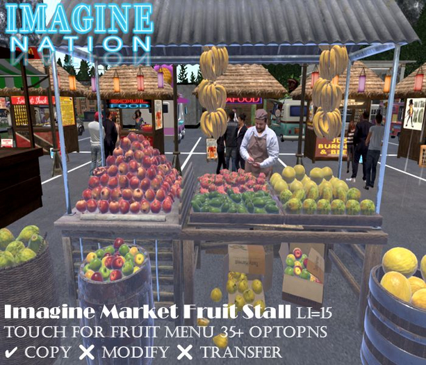 Imagine Market Fruit Stall