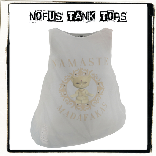 Nofu's Tank Tops - Namaste