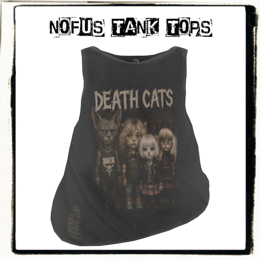 Nofu's Tank Tops - Death Cats