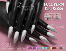 Dynasty - Nails BENTO Coffin - Dae & Obj N30