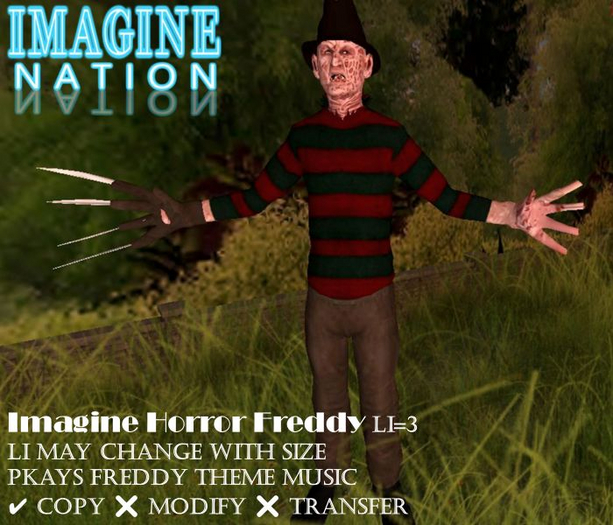 Imagine Horror Freddy Krueger Scene