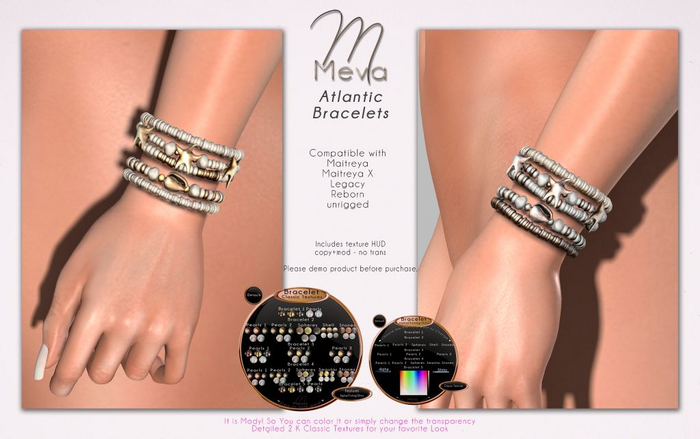 Meva Atlantic Bracelets 
