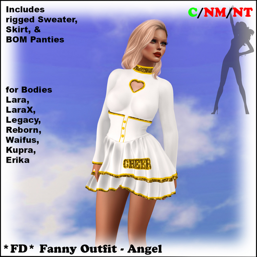*FD* Fanny Outfit [Boxed] Angel