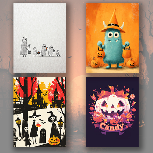 FREE Halloween Card Pack #2