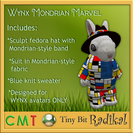 TBRC440 Tiny Mondrian Marvel