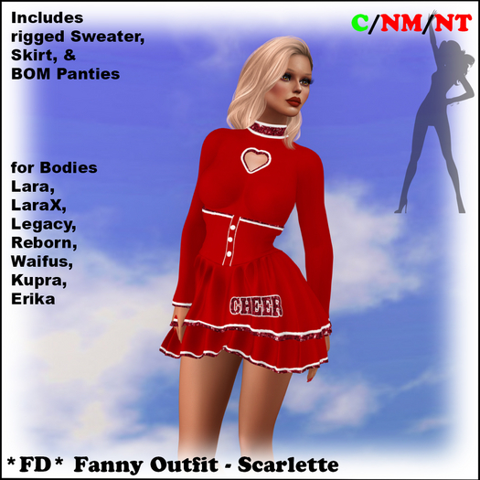 *FD* Fanny Outfit [Boxed] Scarlette