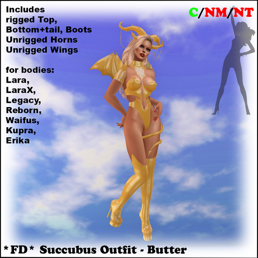 *FD* Succubus Outfit [Boxed] Butter