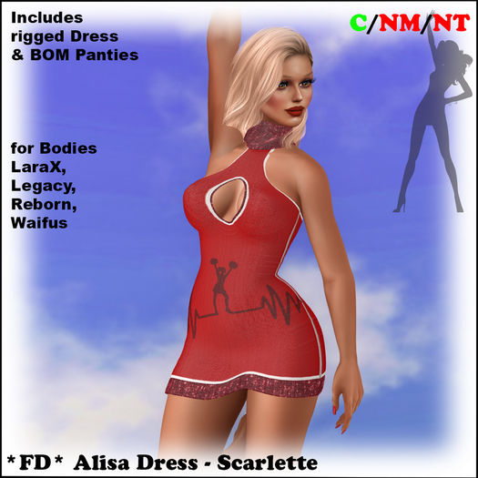 *FD* Alisa Dress [Boxed] Scarlette
