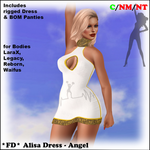 *FD* Alisa Dress [Boxed] Angel