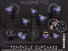 Magnetic - Tentacle Cupcakes