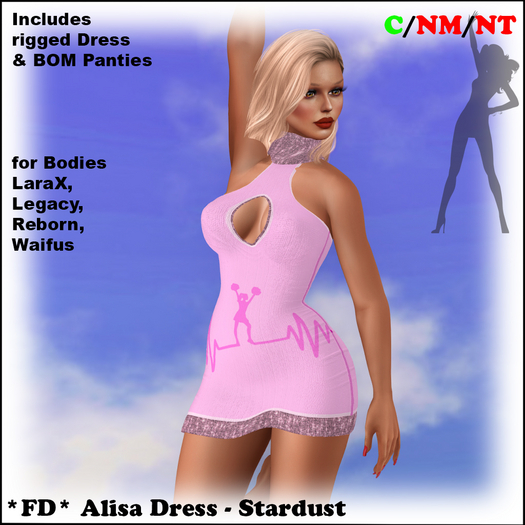 *FD* Alisa Dress [Boxed] Stardust