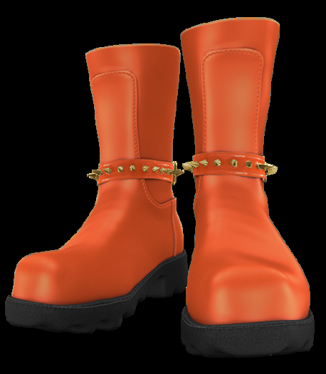 ~UKYAH~ Lucio Boots (03 - Orange)